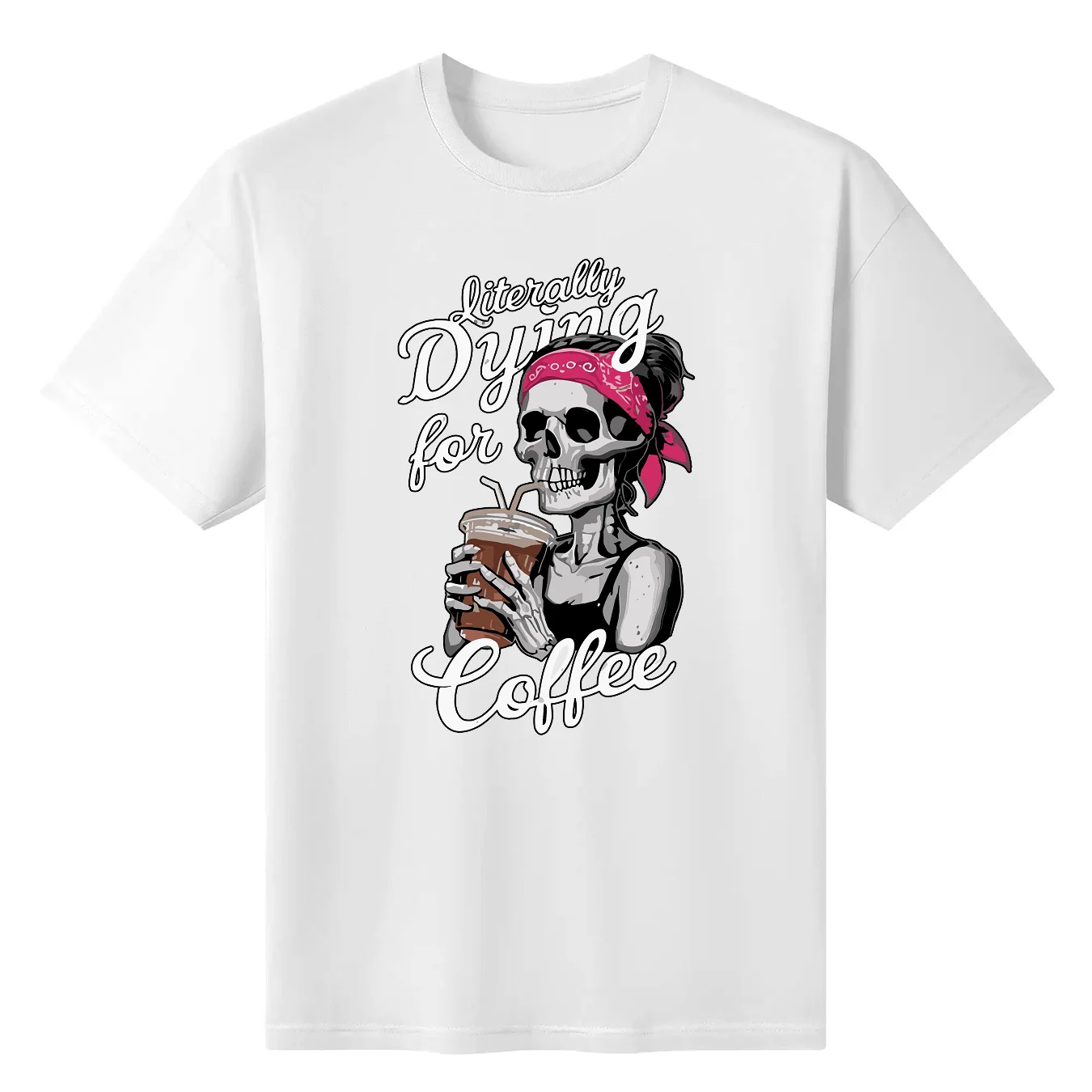 

Skull Girl Theme Thermals Sticker Dtf For T-Shirts Hooding Fashion Womne Heat Iron On Transfer Patches Diy For Clothing