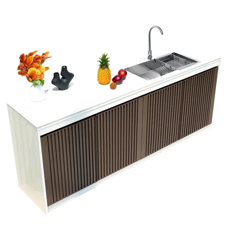 

Наружная раковина из алюминиевого сплава, раковина, встроенный шкаф, балкон, сад, водонепроницаемый солнцезащитный крем, шкафчик для раковины