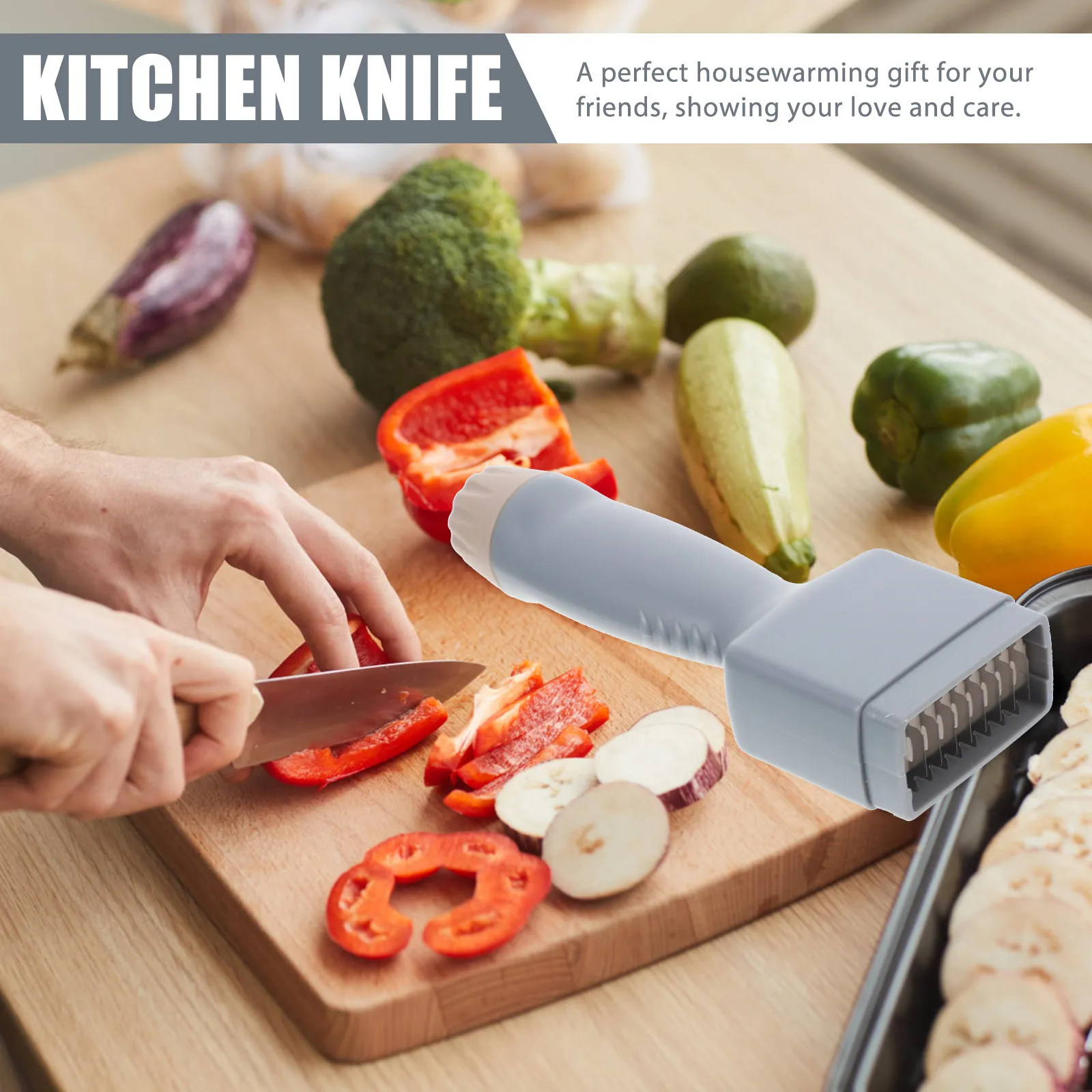 

1Set Premium Stainless Steel PP Squid Cutter Multifunctional Cuttlefish Slicer Kitchen Gadget for Household Restaurant Picnic