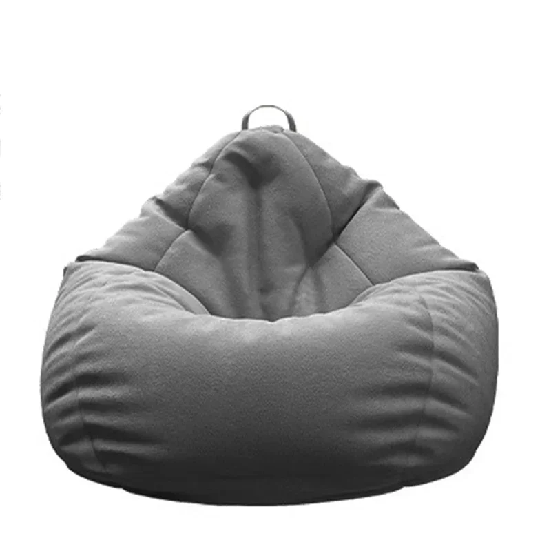 

Lounge Lazy Sitting Bean Bag Sofa Single Reclinable Individual Reading Bean Bag Sofa Puffs Large Divani Soggiorno Home Furniture