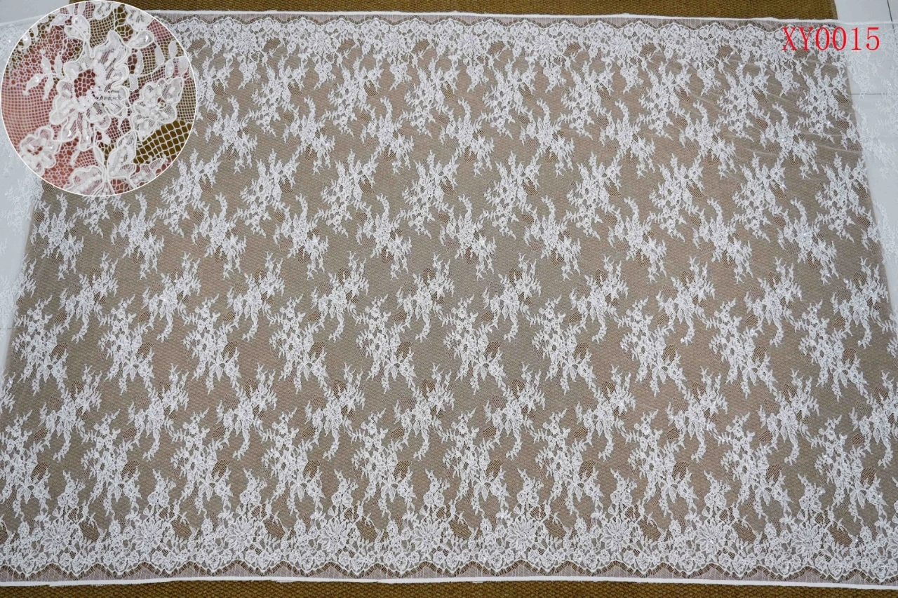 

Роскошное тяжелое кружево из бисера с шнуровым кружевом шантильи, французская ткань, свадебный сетчатый шнур, кружевная ткань для свадебного платья
