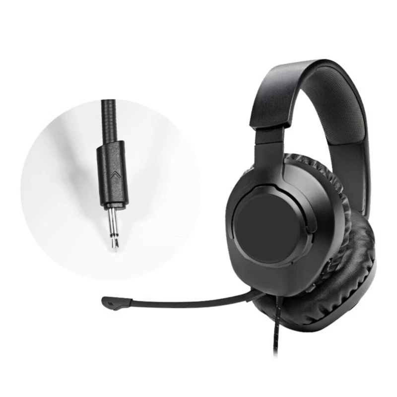 Detachable Gaming Headsets Microphones Boom Precise Voice Background Noise Reductions for Q100 Q350 360 Earphone