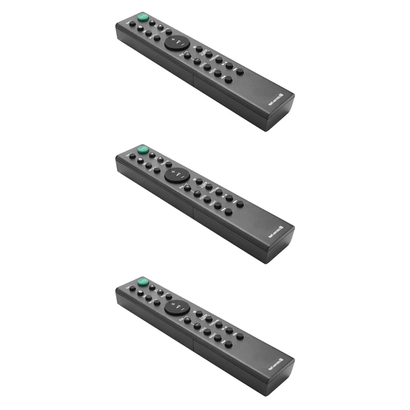 3X RMT-AH103U Remote Control For Sony Sound Bar HT-CT80 SA-CT80 HTCT80 SACT80 SS-WCT80 RMTAH103U