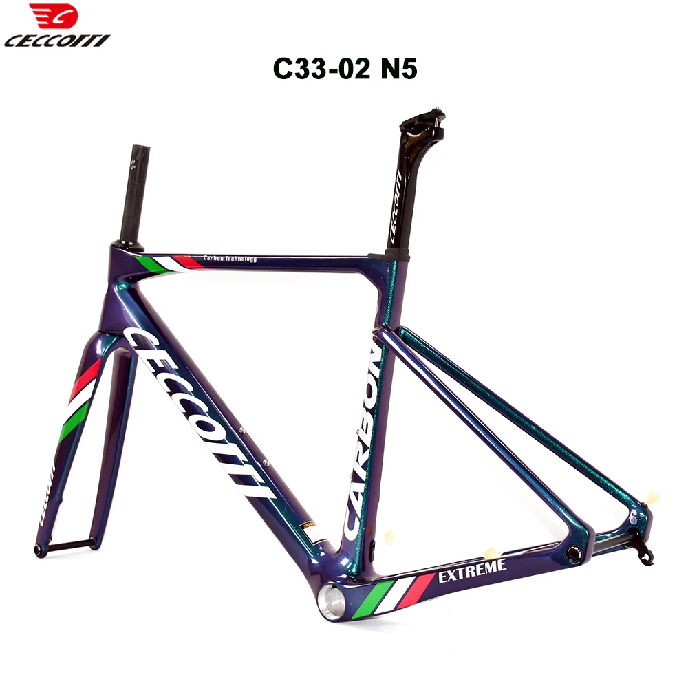 CECCOTTI Disc Brake Road Bike Frame Carbon Immediate Delivery Discount Current Inventory Special On-Hand Goods Promotion - view 6