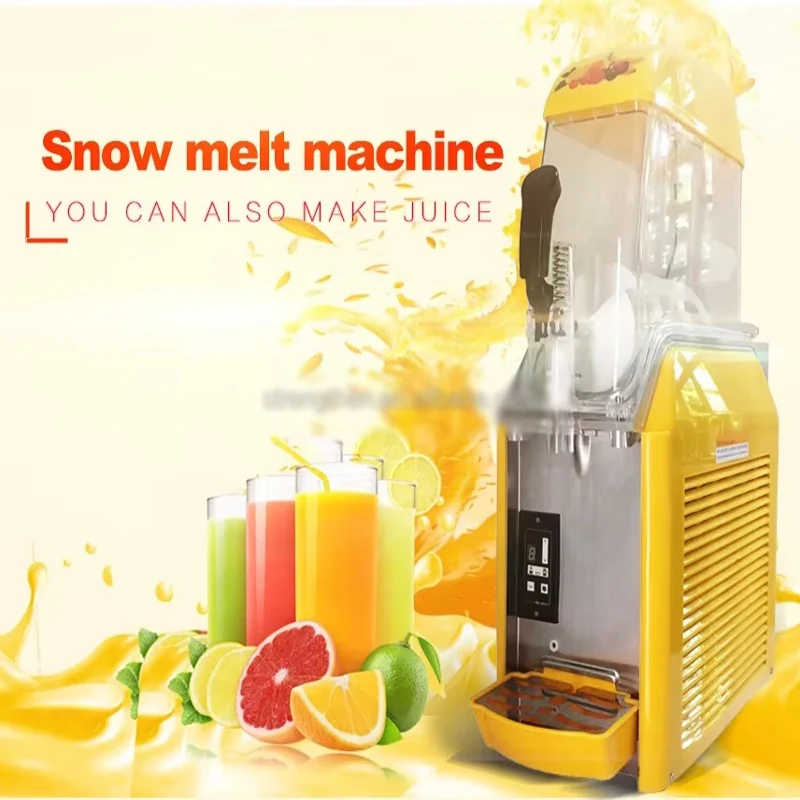 Automatische Slush-Maschine, Schneeschmelzmaschine, gefrorener Getränkespender, Smoothie, gefrorener Getränkehersteller, Saftmaschine, Einzylinder