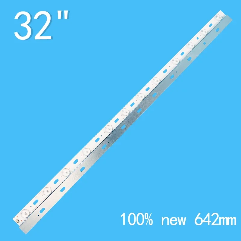 Untuk konka strip led, 35016695 35017248 35017828 35017314 ledledled32f2000e 2 buah 12-LEDs 642mm