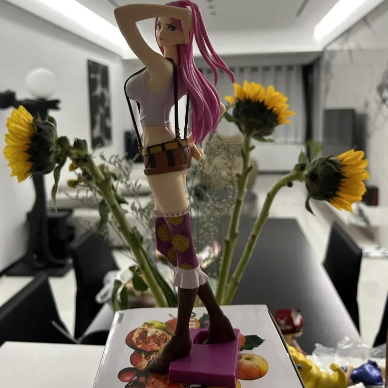 One Piece Glitter ＆ Glamours 25cm Jewelry Bonney Collectile Model Anime Figure Cute Action Toy Desktop Decoration Boys Gift