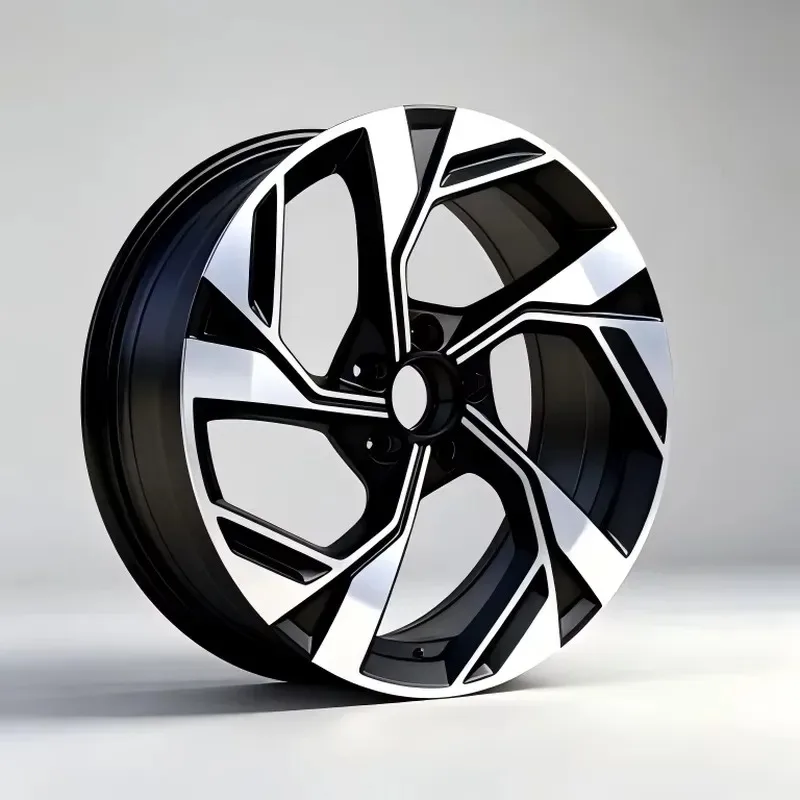 WMWMNU for 18 Inch Aluminum Alloy Wheels 5 Spoke 5x108 PCD ET38mm Rims Precision Made Ready to Ship Perfect Fitment