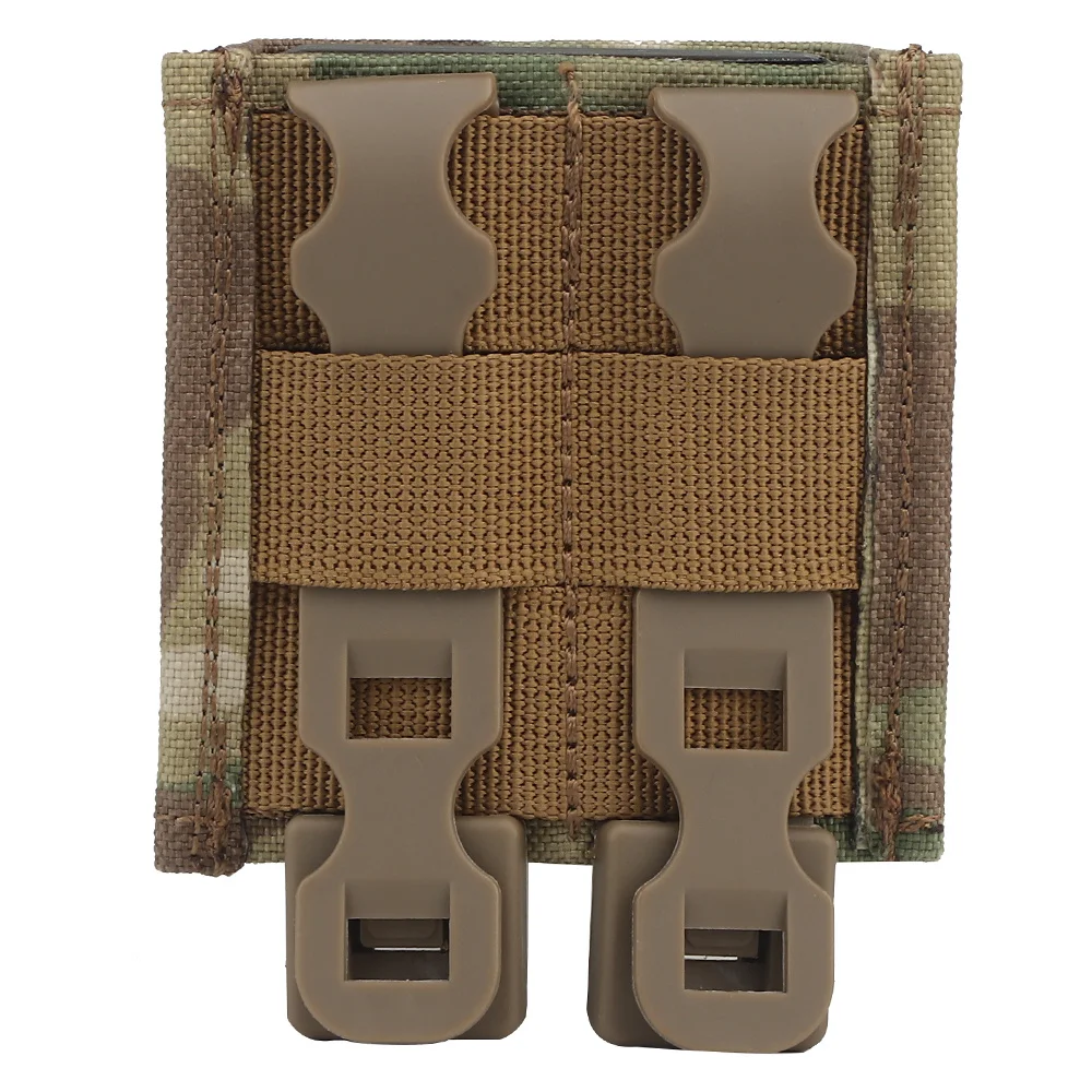 Tactical Single FAST 5.56 Mag Pouch MOLLE 7 62 Magazine Pouch Magazine Holster supporto per caricabatterie da caccia con inserto a cuneo Kydex