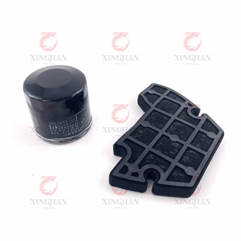 

​​​​​​​Motorcycle Air Filter Oil Filter For BENDA Rock250 BD250-16 BD250-16A Napoleon250 Engine Air Cleaner Replacement Parts