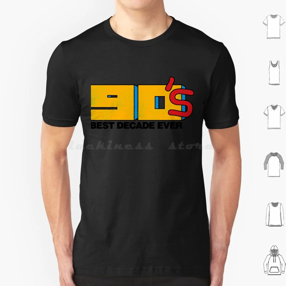 Best Decade Ever Classic T Shirt Big Size 100% Cotton Best Decade Ever