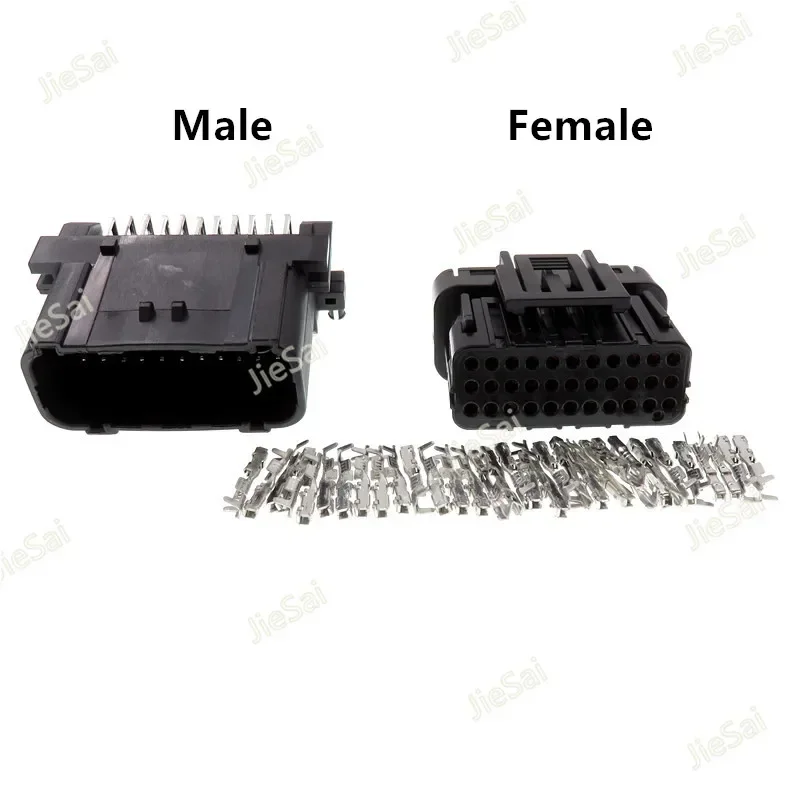 33 Pin 6189-7106 Female Male Automotive ECU Module Socket Auto Plug
