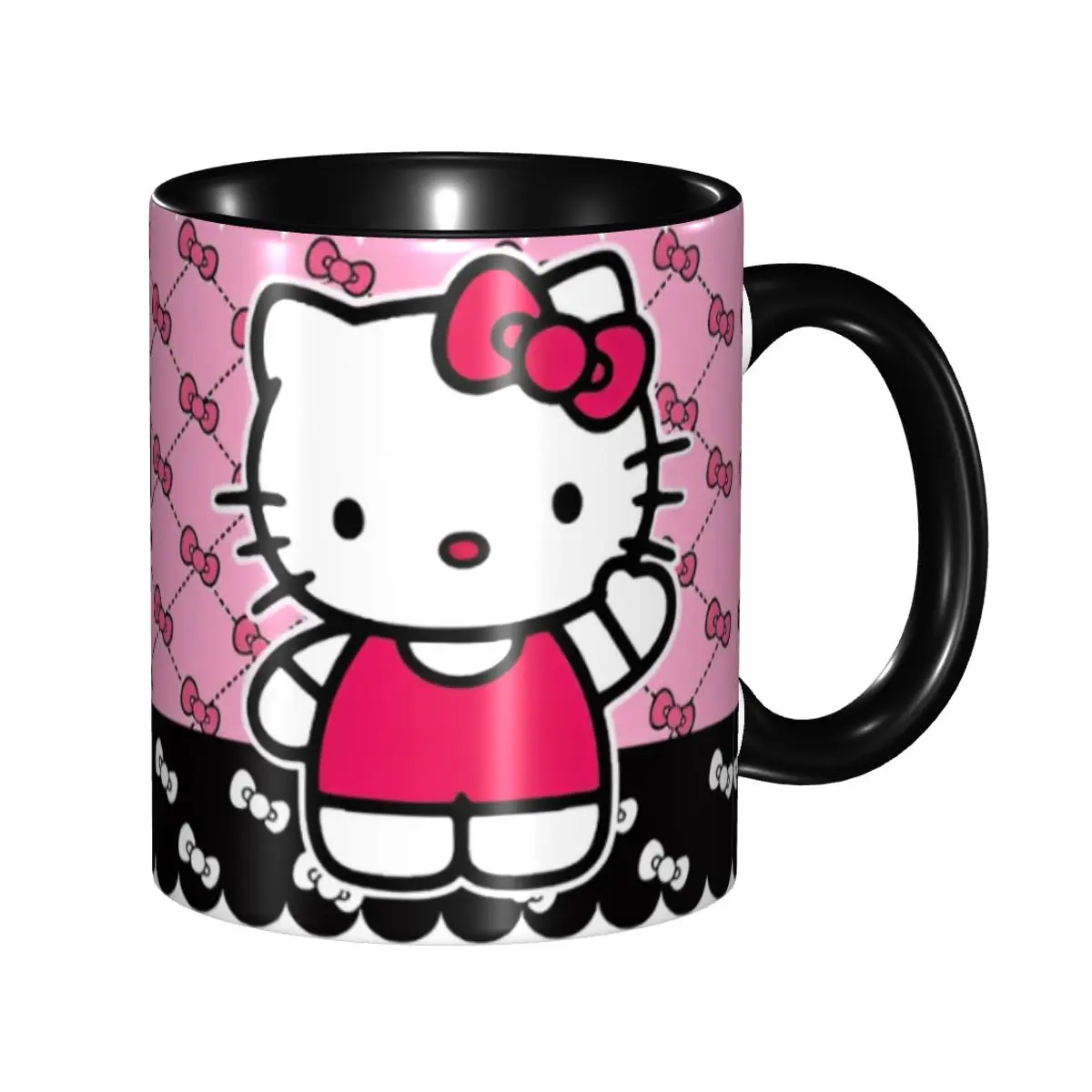 

Hello Kitty Cartoon Accessories Coffee Mug Cute Tea Cups Gifts