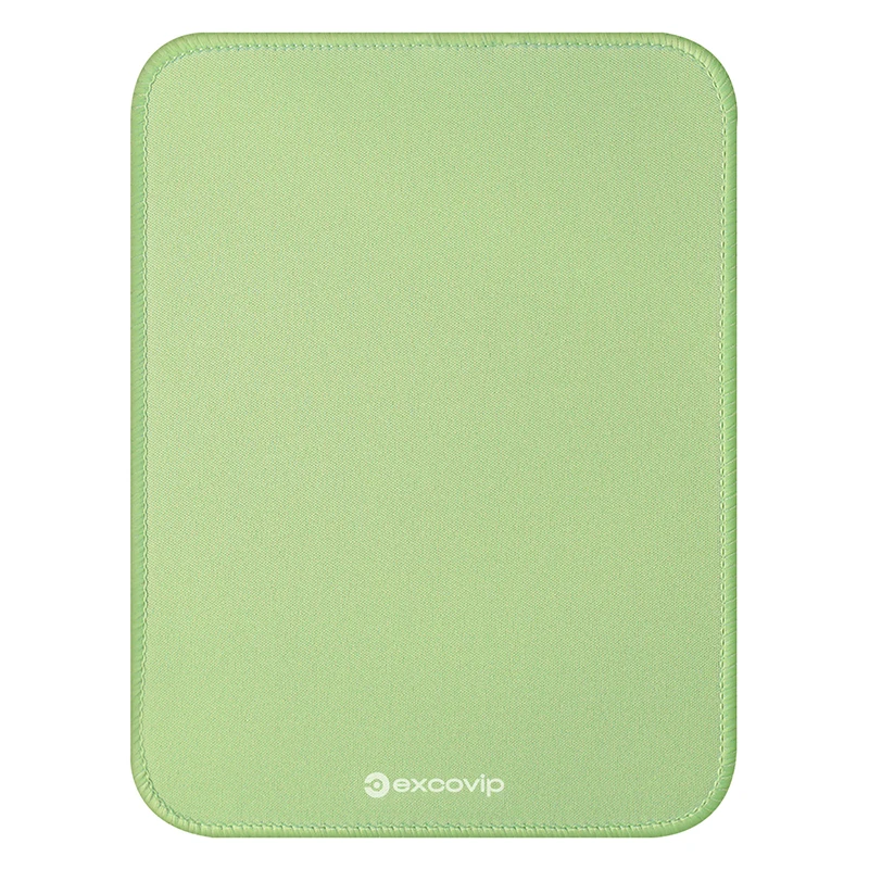 EXCO Mini-muismat Kantoormuis Klein met gestikte rand Antislip rubberen basis voor thuislaptop Computer Draagbaar Duurzaam