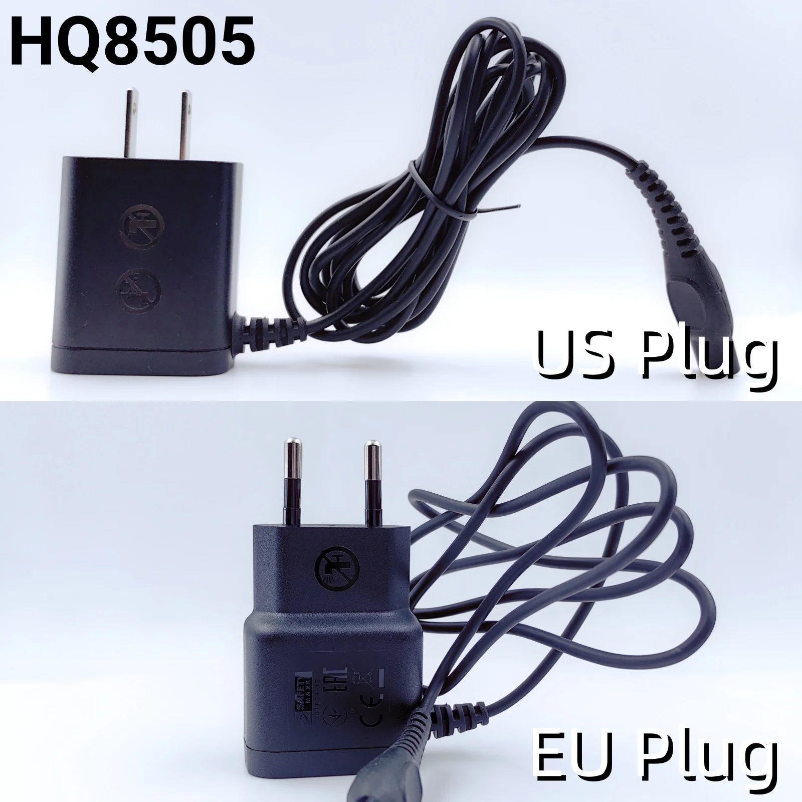 Replacement HQ8505 15V (US/EU) Electric Shaver Charger Compatible with Philips 5000 3000 9000 Series Norelco Charger Power Cord