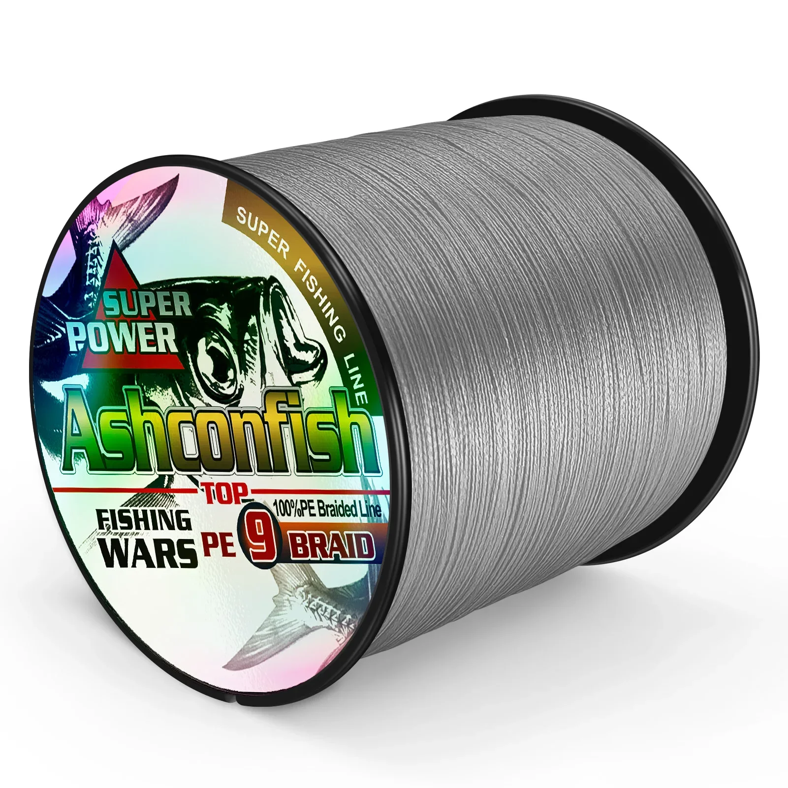 Ashconfish X9 Braided Fishing Line 9 Strands 500M Multifilament Saltwater PE Carp Wire MultiColor Japan Super Strong Accessories