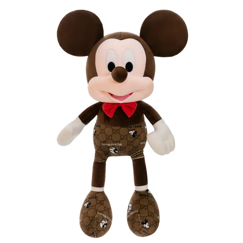 90 см плюшевая кукла Микки и Минни, мягкая игрушка для детей, подарок на день рождения, Рождество, милая подушка, декоративная фигурка для детской комнаты, дома