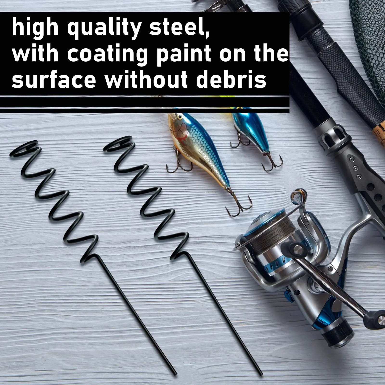 Fishing Rod Holders Fishing Rod Holders Wholesale Fishing Tools Sturdy and Durable Thickened Scratch Resistant Wear-resistant