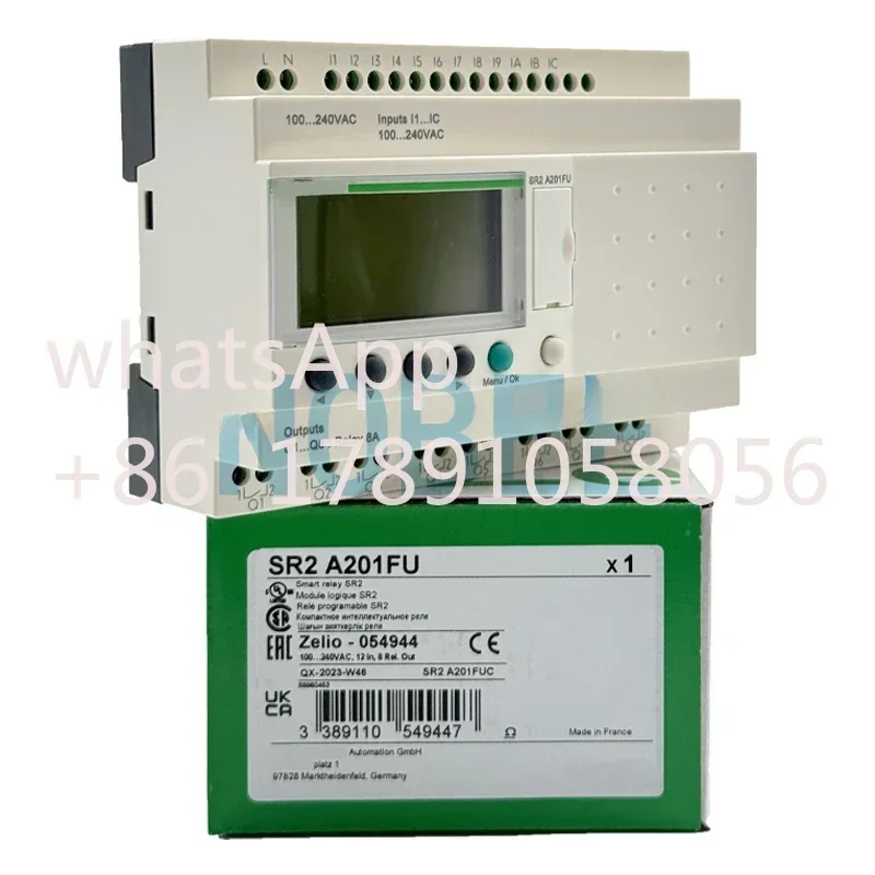 Brand New Original PLC Zelio Logic SR2 SR2A201FU SR2B201B SR2B201FU, Altivar  VW3A8306RC