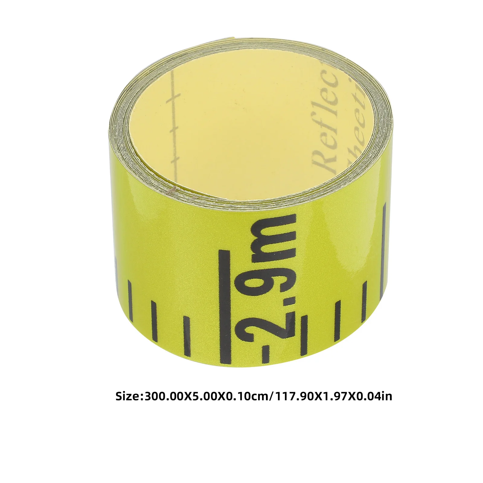 Waterproof Height Measurement Stickers Self Adhesive Easy to Use for Pools Tanks Reservoirs Sticky Measure Tape