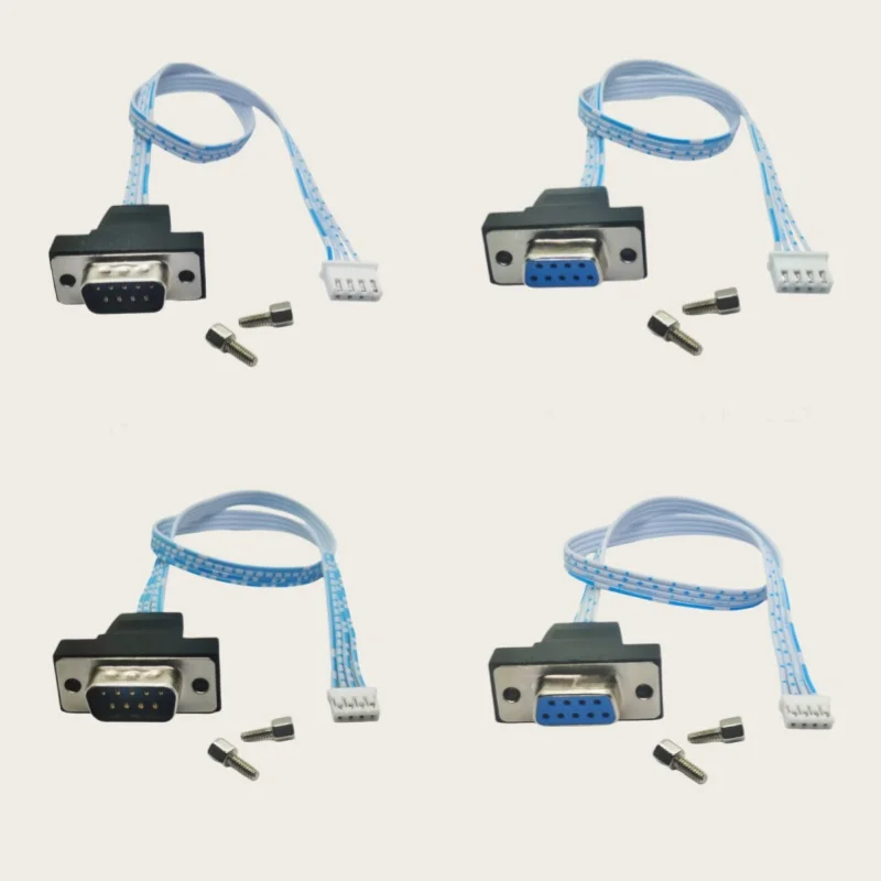 DB9 gold-plated serial port data terminal wire RS232 wire XH2.54mm to 9 pins 232 to PH2.04p small port 0.3 m.
