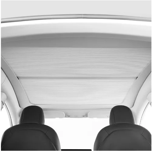 

Wholesale Car Interior Accessories foldable retractable Sunroof Sunshade For Model 3/y 2021 2022 2023 Roof