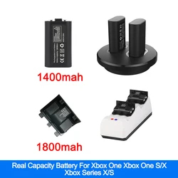 Xbox Controller Battery 1400mah 1800mah Rechargeable For Microsoft Xbox Series X S Xbox One Wireless Controller Gamepads
