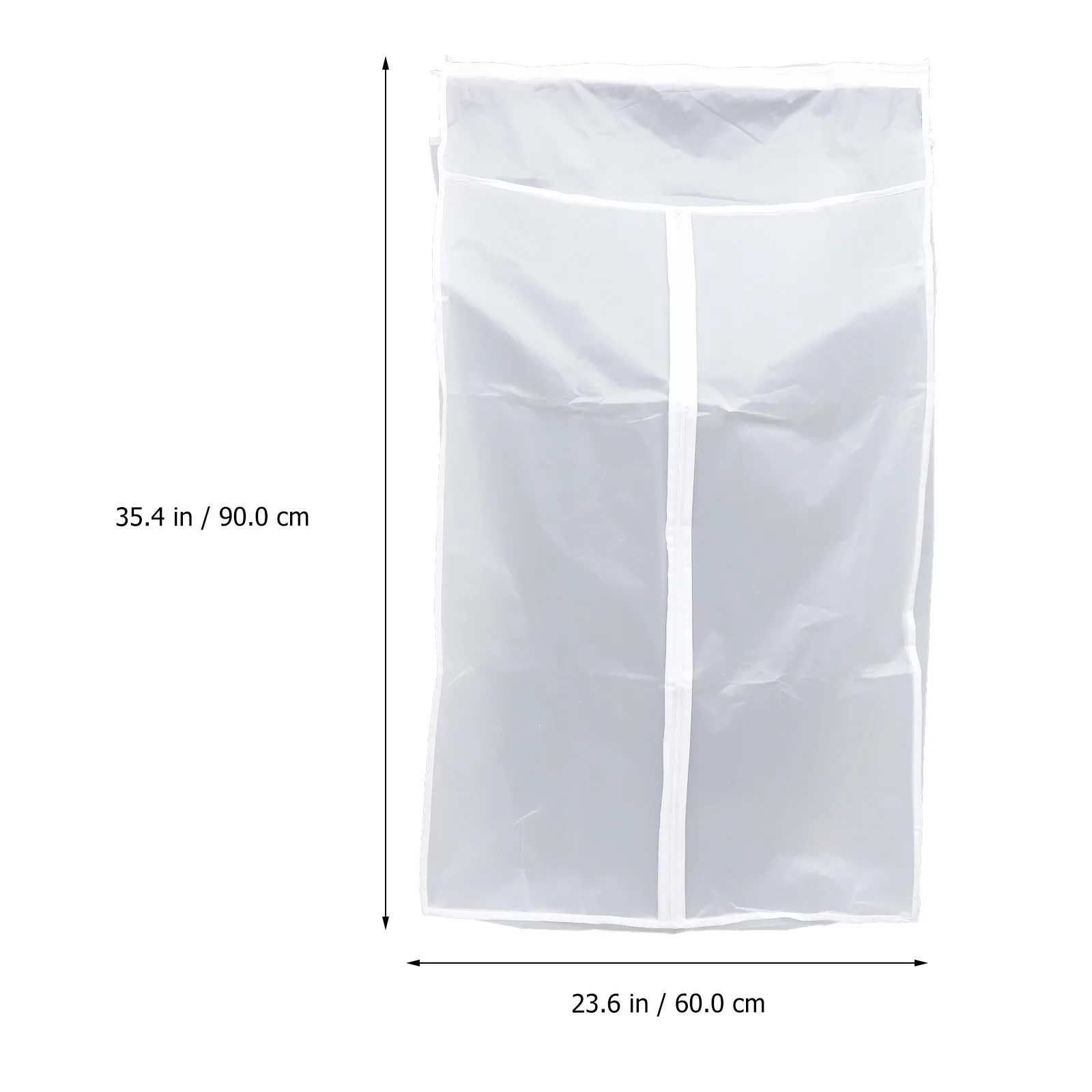 

Premium Reusable Clothes Cover Hanging Garment Bag Lightweight Storage Pouchclothing Bag Coat Cover Dustproof Organizer
