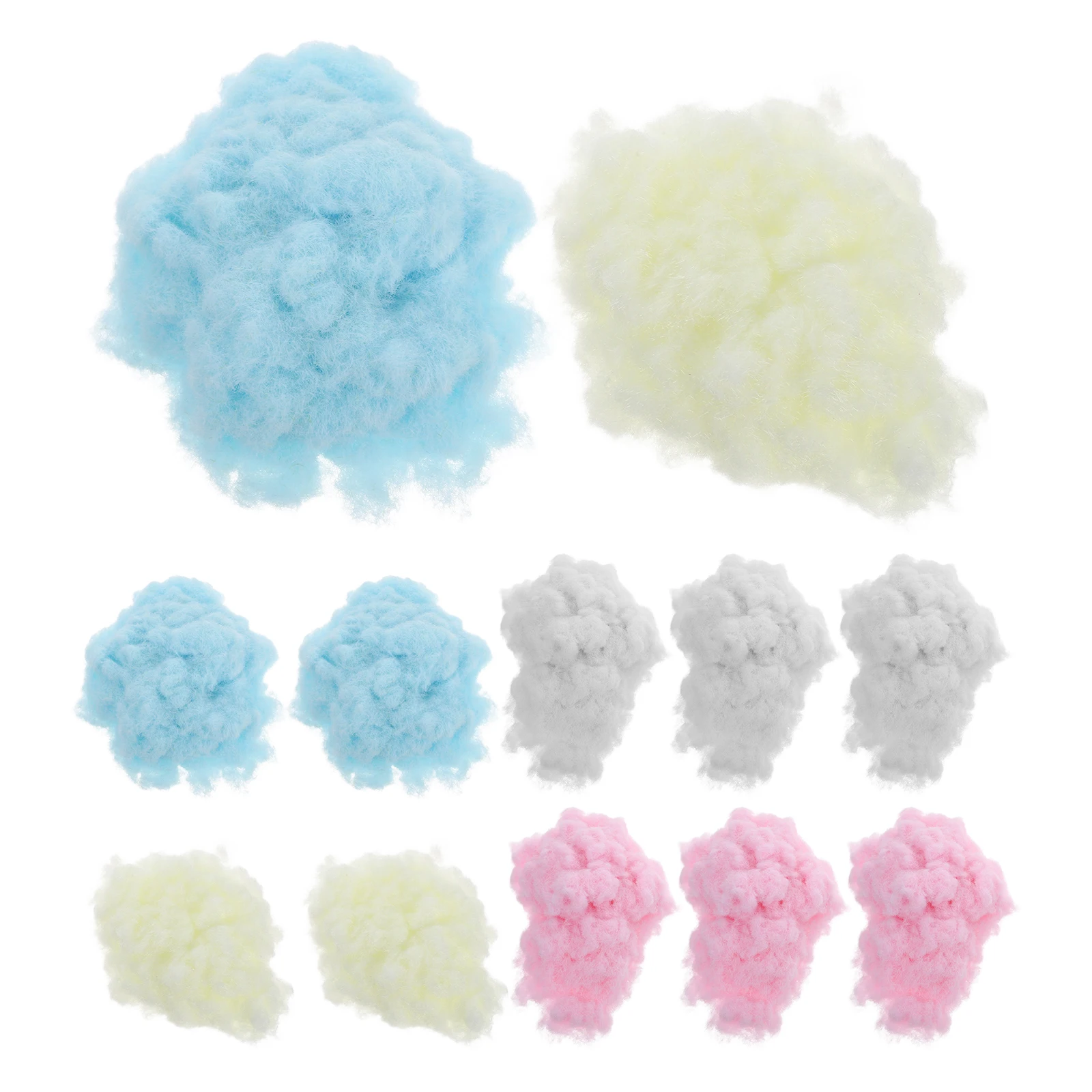 

12pcs Flocking Powder Colorful White Pink Yellow Blue Fine Texture Easy Use Diy Crafts Making Decorations Greeting Cards Squeeze