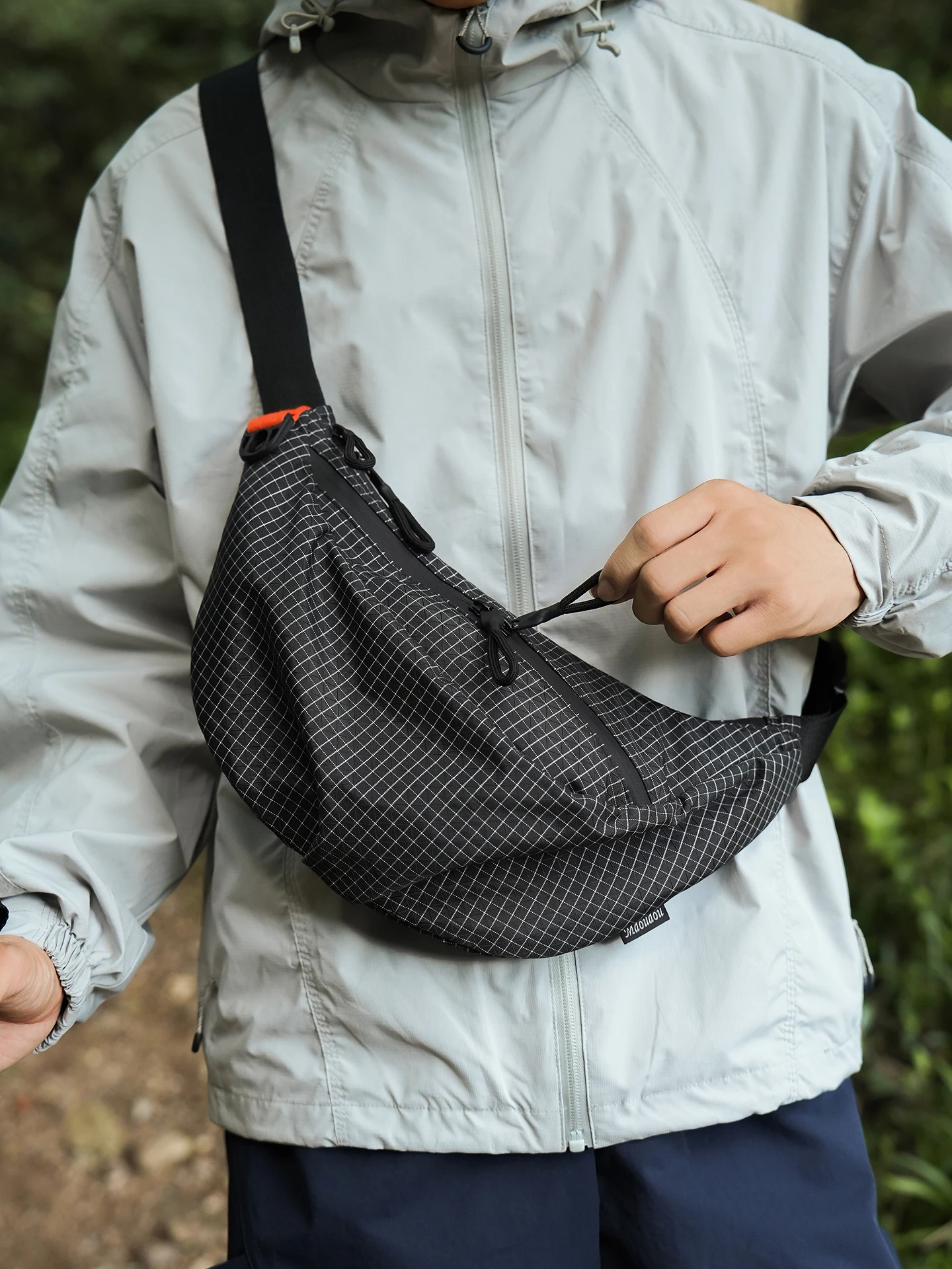 

Повседневная водонепроницаемая большая сумка-мессенджер Capaci, велосипедная сумка через плечо с клецками для женщин, сумка на одно плечо