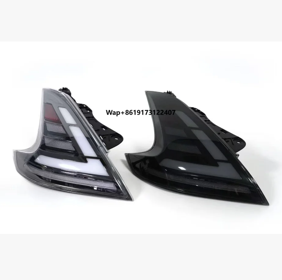 

For 370Z 2008 2019 Auto Parts Rear Light Upgrade LED Z34 Rear Lights Taillights Fog Back Lamps