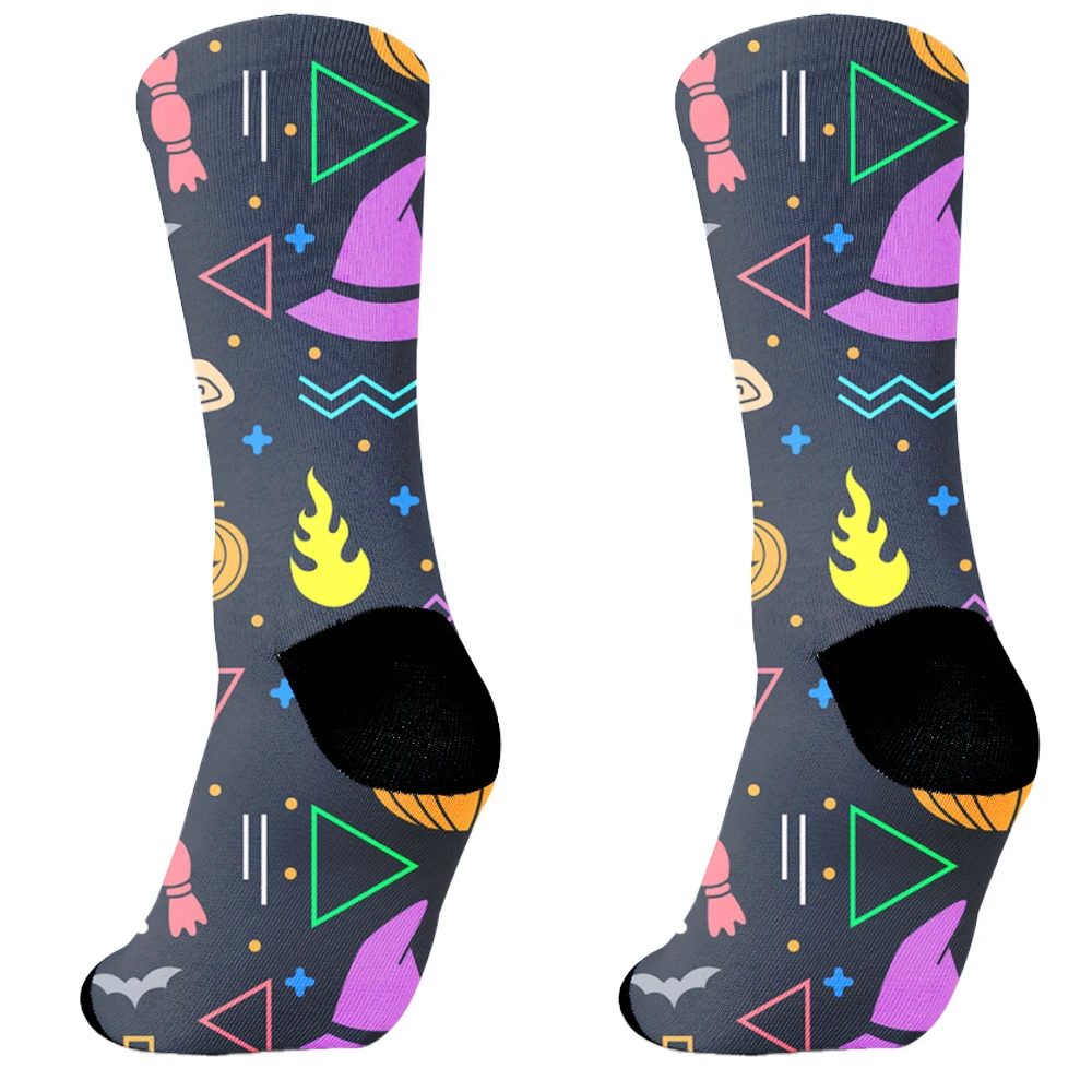 Funny Alien Skeleton New girl Socks Pumpkin Socks Monster Socks Bat Crew Socks Hot Sale Halloween Women Harajuku Socks