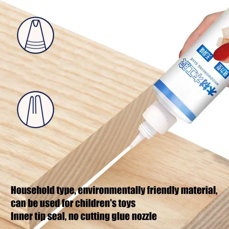 Universal Super Glue 180ml Special Adhesive For Wood Strong Woodworking White Latex Flooring Quick Drying Adhesive