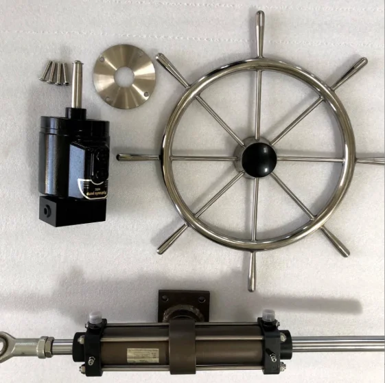 New Single-Cylinder and Double-Cylinders Boat Control System Manual Mechanical Electric Hydraulic Steering-Various Different