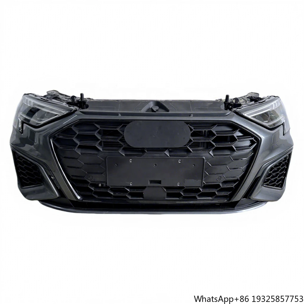 Original Front Bumper Nose Cutting Assembly Cooling System for 2021-2024 A3 S3