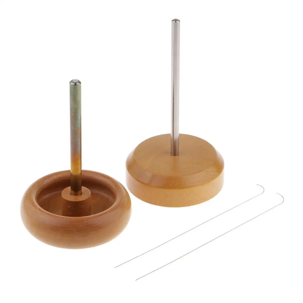 Spin N Bead Wooden Loader Stringing Tool Jewelry Making Holder for Crafting Diy Beads Necklaces and Bracelet Accessories