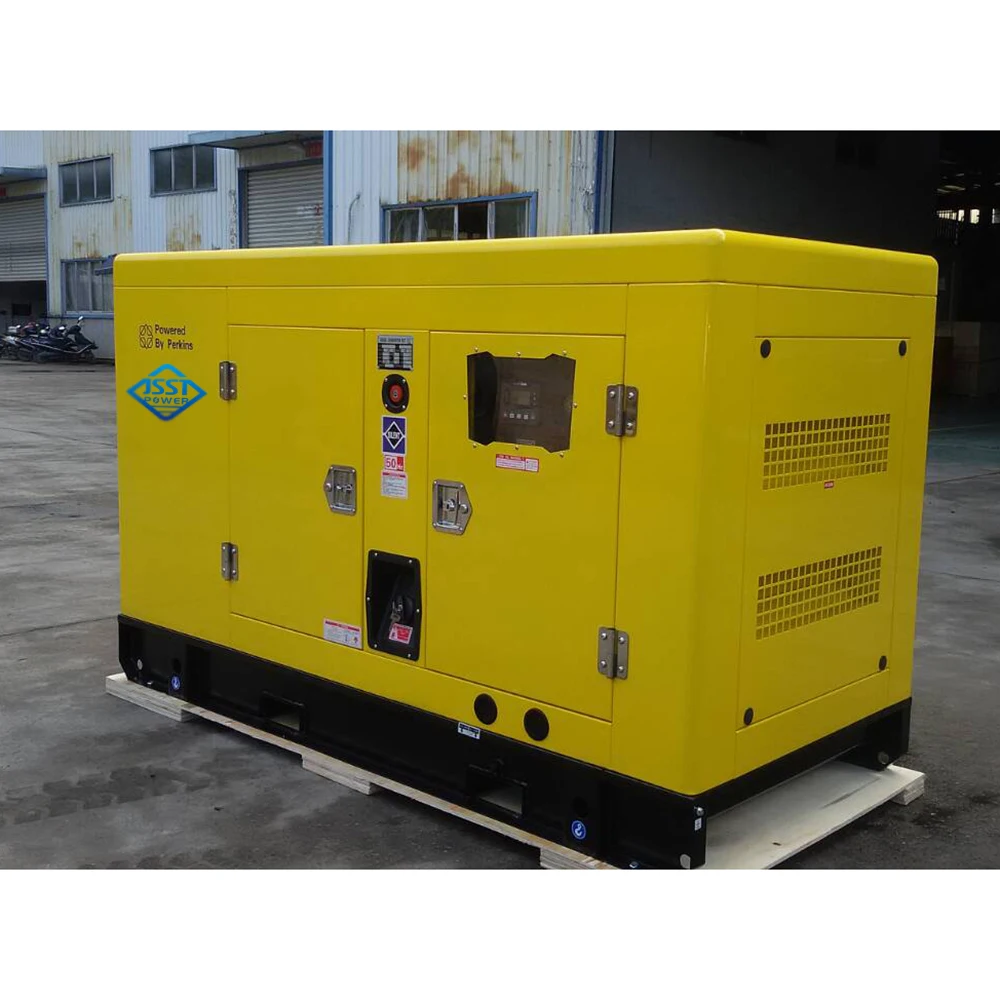 Jsst 125KVA 100KW Silent Diesel Generator Denyo Design 50/60Hz Prime Power 200a Rated Current Multiple Including 110v 220v