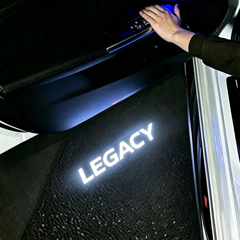 Car Door Welcome Lights Laser Projector Logo Sensing For SUBARU Legacy 2010 - 2025