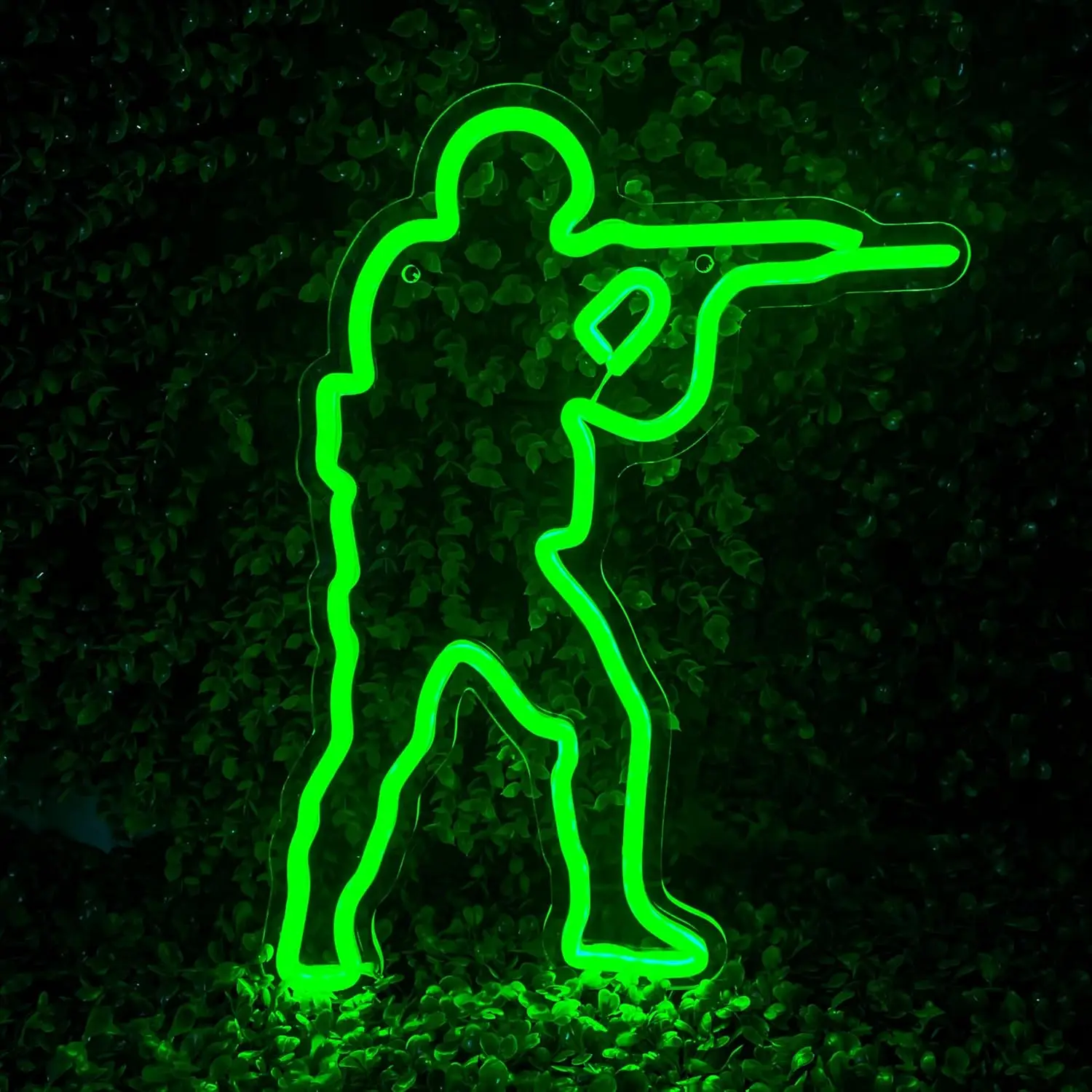 Csgo Gun Game Sign for Gamer Room Decor,Dimmable LED Neon Light Sign for Wall Decor, Gaming Room Decorations, Bedroom, Gifts