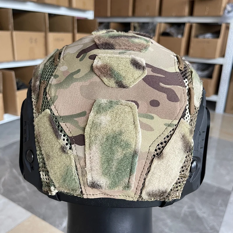 Cubierta de casco táctico FAST/OPS-CORE/SF Multicam Airsoft, cubierta protectora para Paintball, 500D