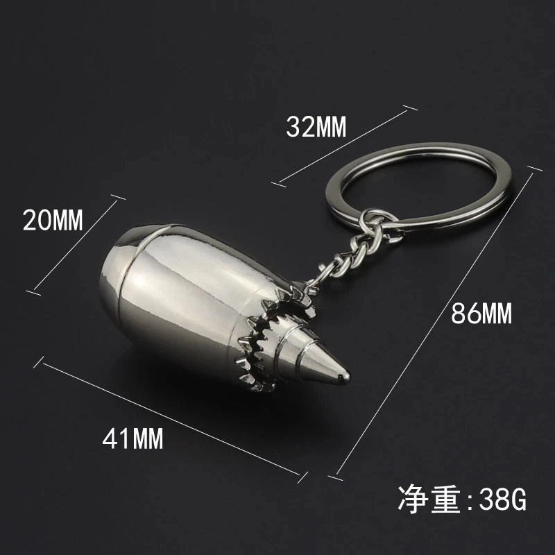 New Men\'s Metal F16 Fighter Keychain Gadgets For Men Battleplane Key Chain On Bag Car Trinket Jewelry Boyfriend Gift Souvenirs