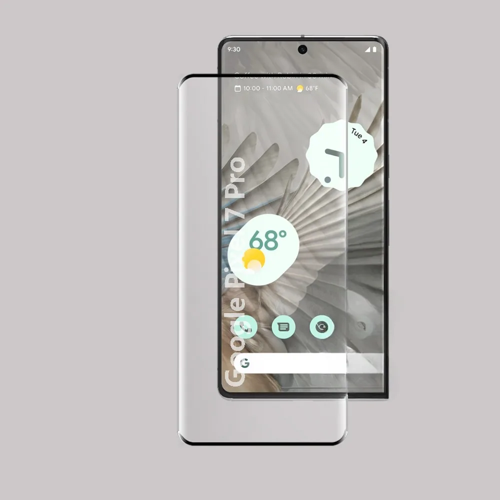 3D Tempered Glass for Google Pixel 7 Pro Screen Protector Camera Lens Film Pixel7 Pro Glass Protective
