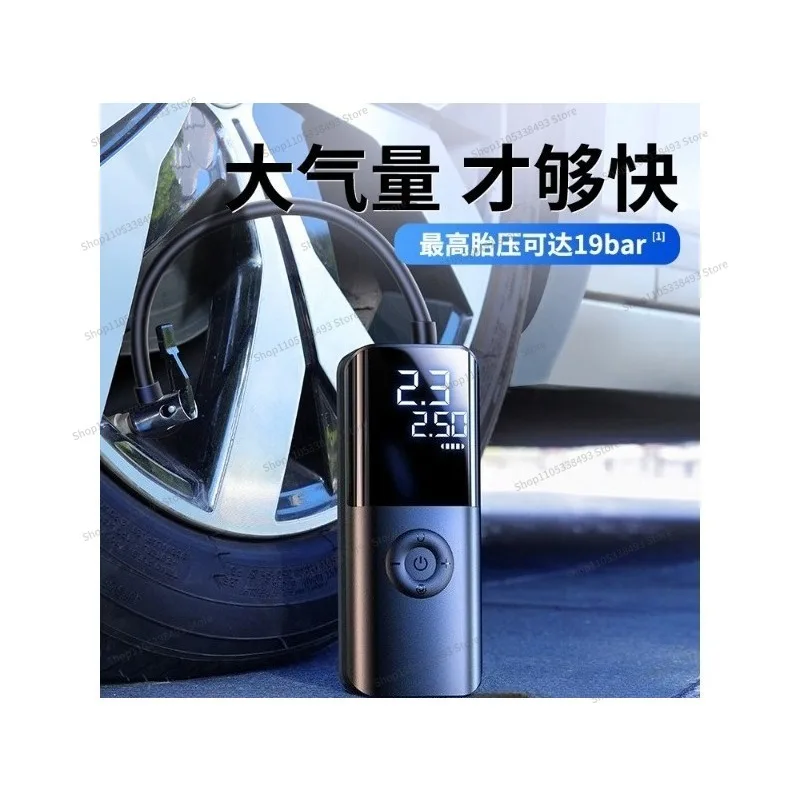 For Car Wireless Air  Portable Car Electric  Car Tire Pressure Automatic Inflation Charging