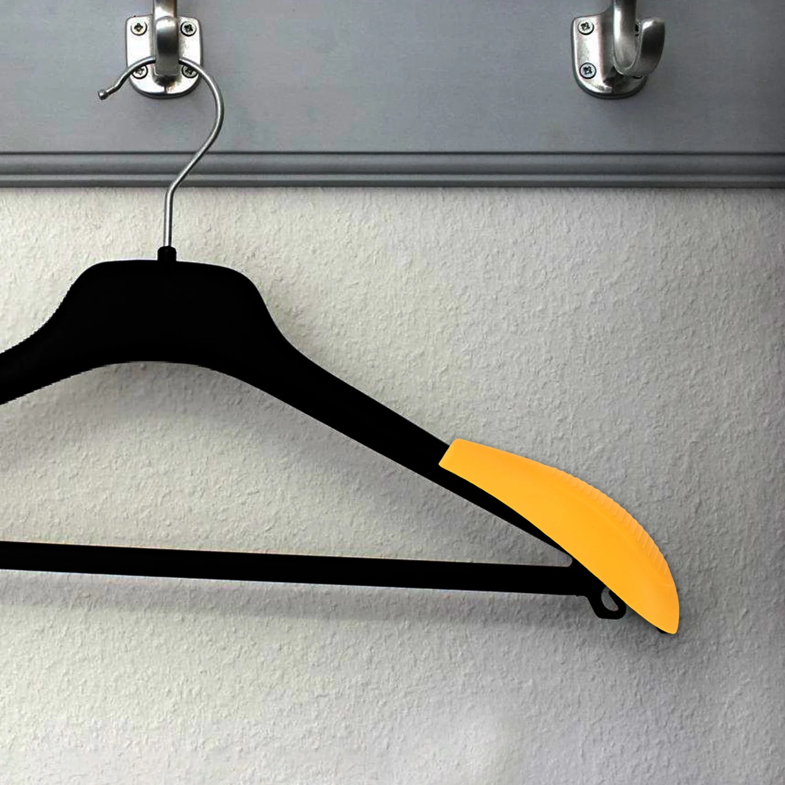 

5 Pairs Hanger Shoulder Non Slip Coat Hangers Small Protection Strip Prevent Bumps Clothes Stable Secure Plastic Shoulder