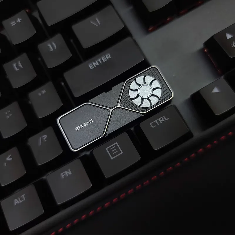 

RTX3080 Graphics Card Resin Keycaps Mechanical Keyboard Cross Axis Personalized Gift Keycaps Compatible With Cherry MX Switches