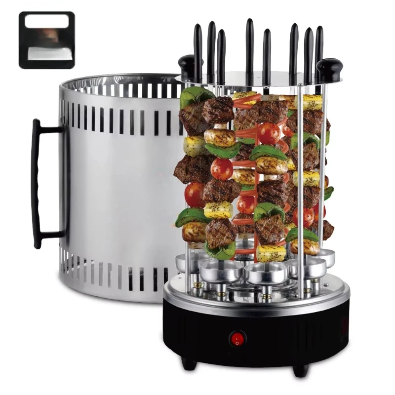 

European standard cross-border barbecue grill skewer household multi-functional frying integrated none