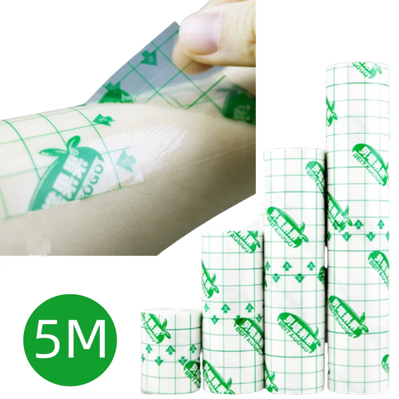 

5m Roll Waterproof Tattoo Film Aftercare Protective Skin Healing Transparent Tattoo Healing Bandage Repair Film Wrap Roll Tape