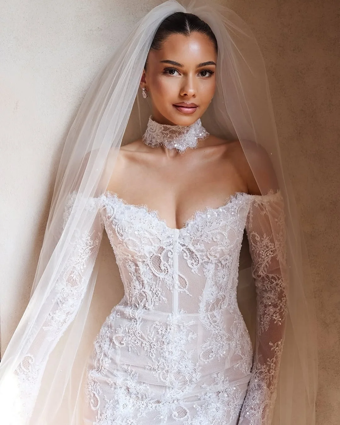 

Mermaid Wedding Dress Dresses Luxury 2025 Lace Long Sleeve Corset Vestidos De Novia Curvy Bespoke Gown For Bride Abiti Da Sposa