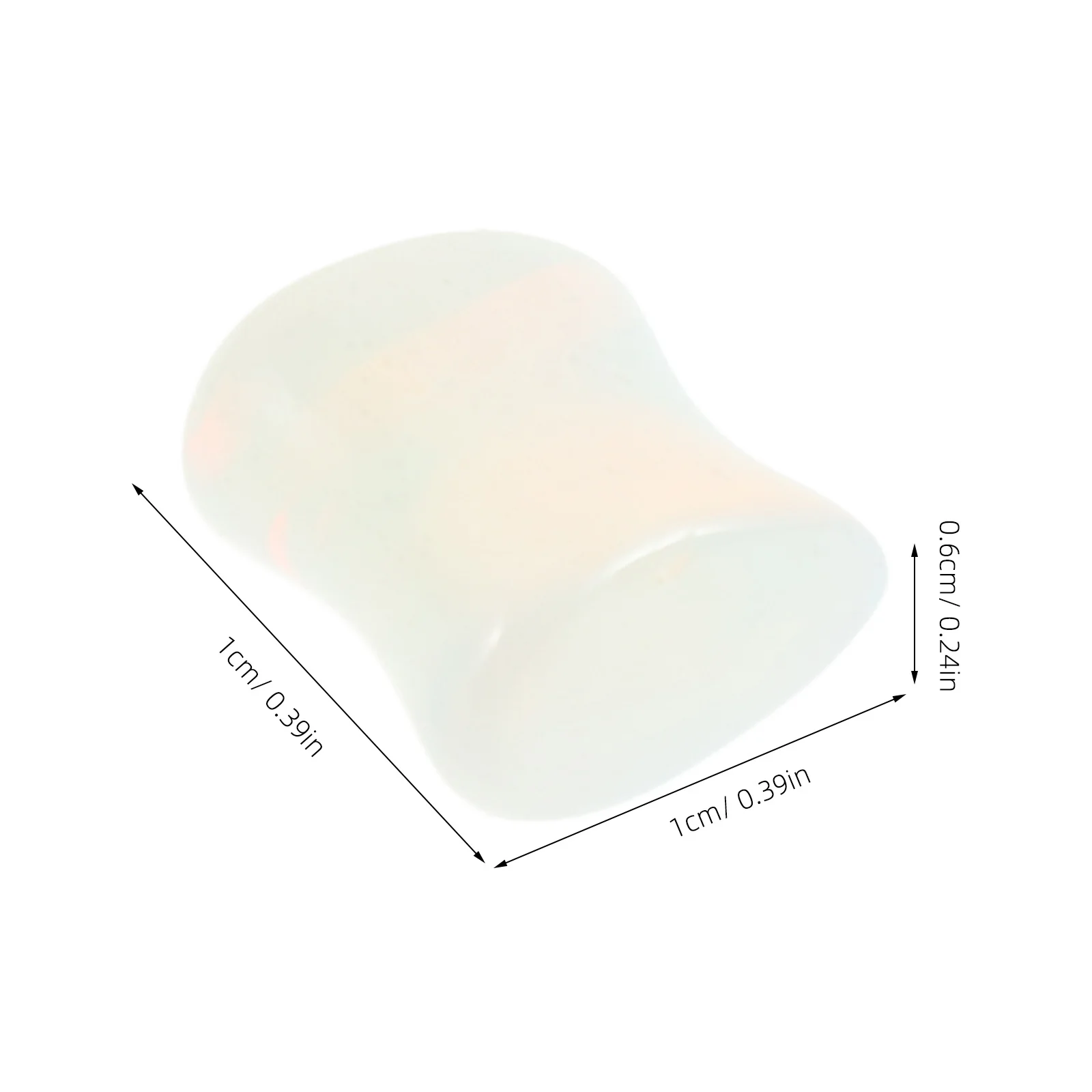 1쌍 솔리드 스톤 귀걸이 귀여운 물방울 모양 유니버설 피어싱 주얼리 가볍고 안전하고 신뢰할 수 있는 여성용 귀걸이