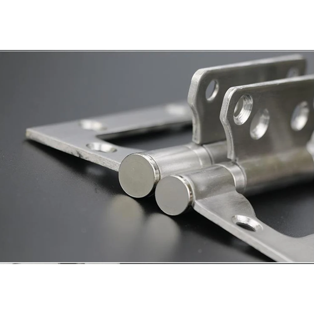 

3 pcs Stainless Steel Hinges For Kitchen Cabinet Doors Furniture Ball Bearing Concealed Hinges Stable Fixation